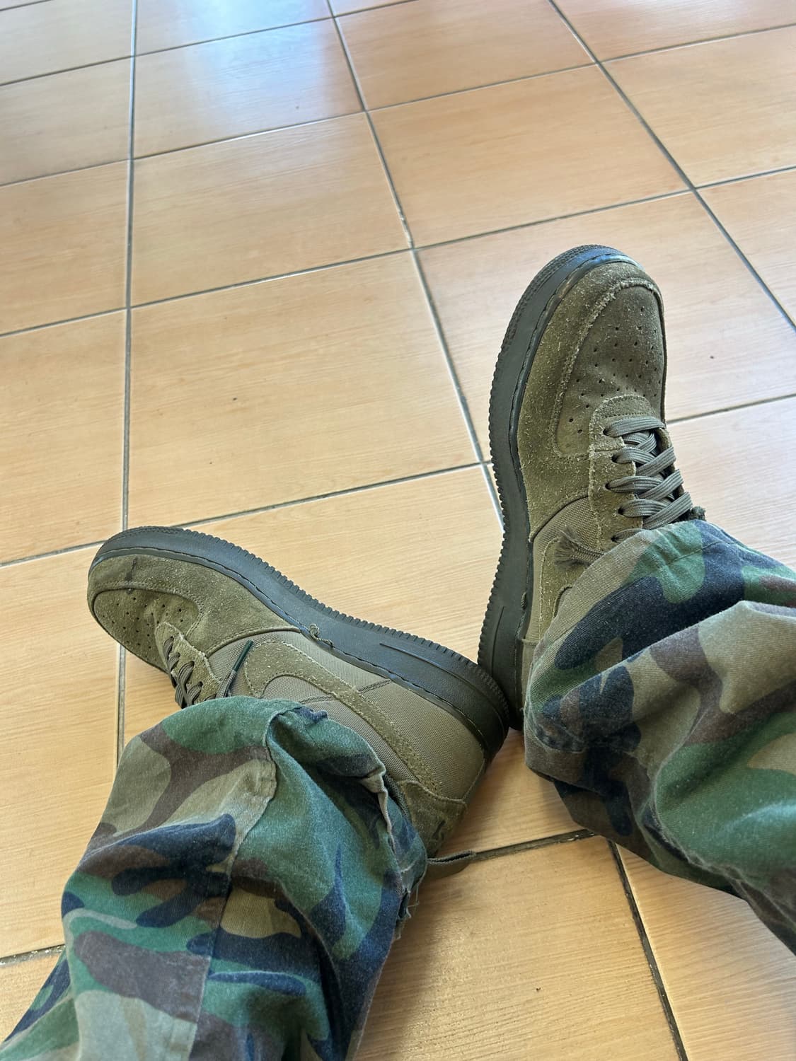 Nike AF1 LOW olive green 270size 상품이미지10