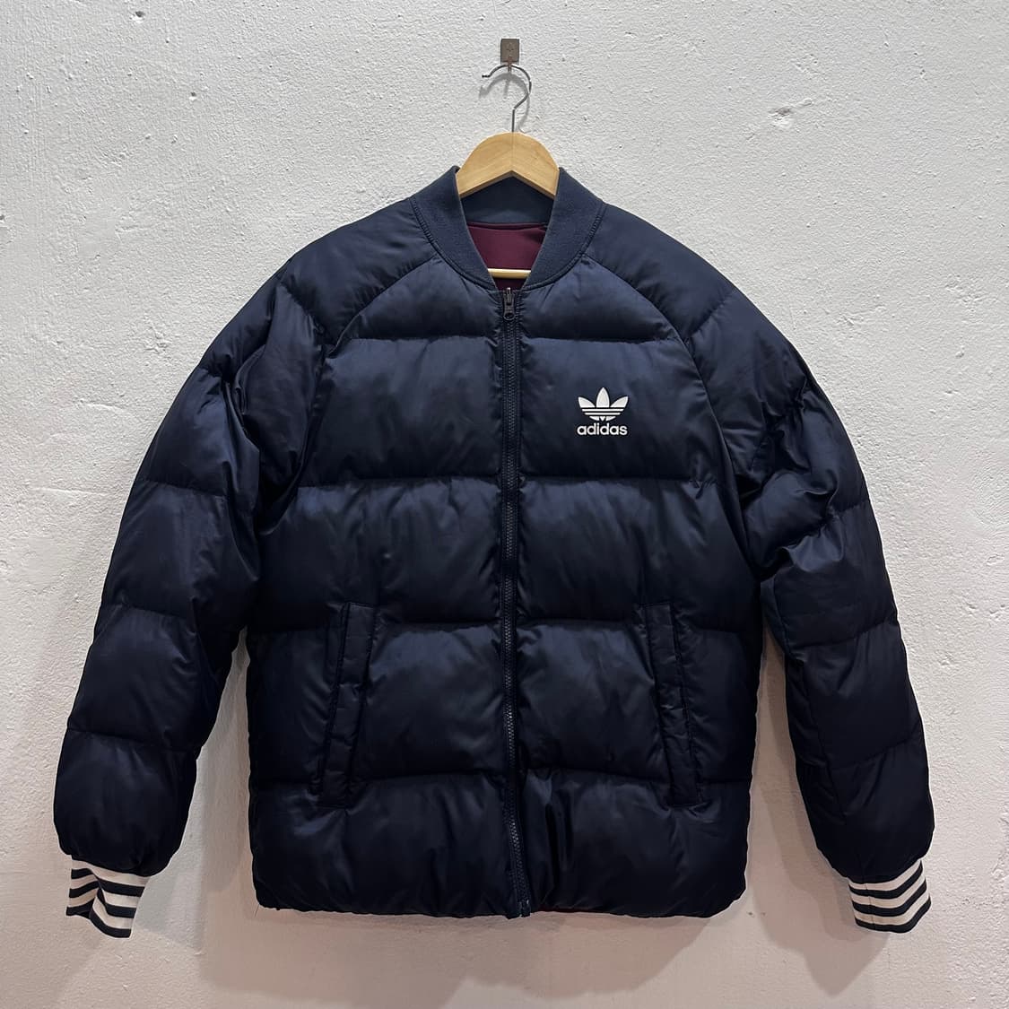 아디다스 리버서블 SST 덕다운 패딩 자켓M-L 상품이미지1