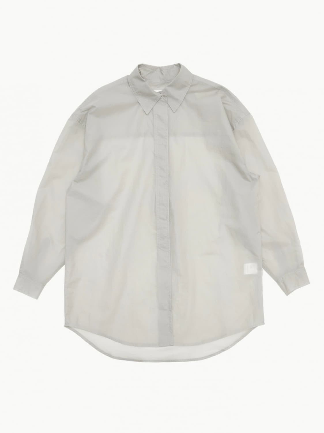 아모멘토 시어 버튼 셔츠 상품이미지2