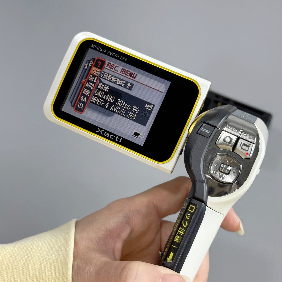 SANYO XACTI 산요작티 DMX‑CA65 옐로우 골드 상품이미지4