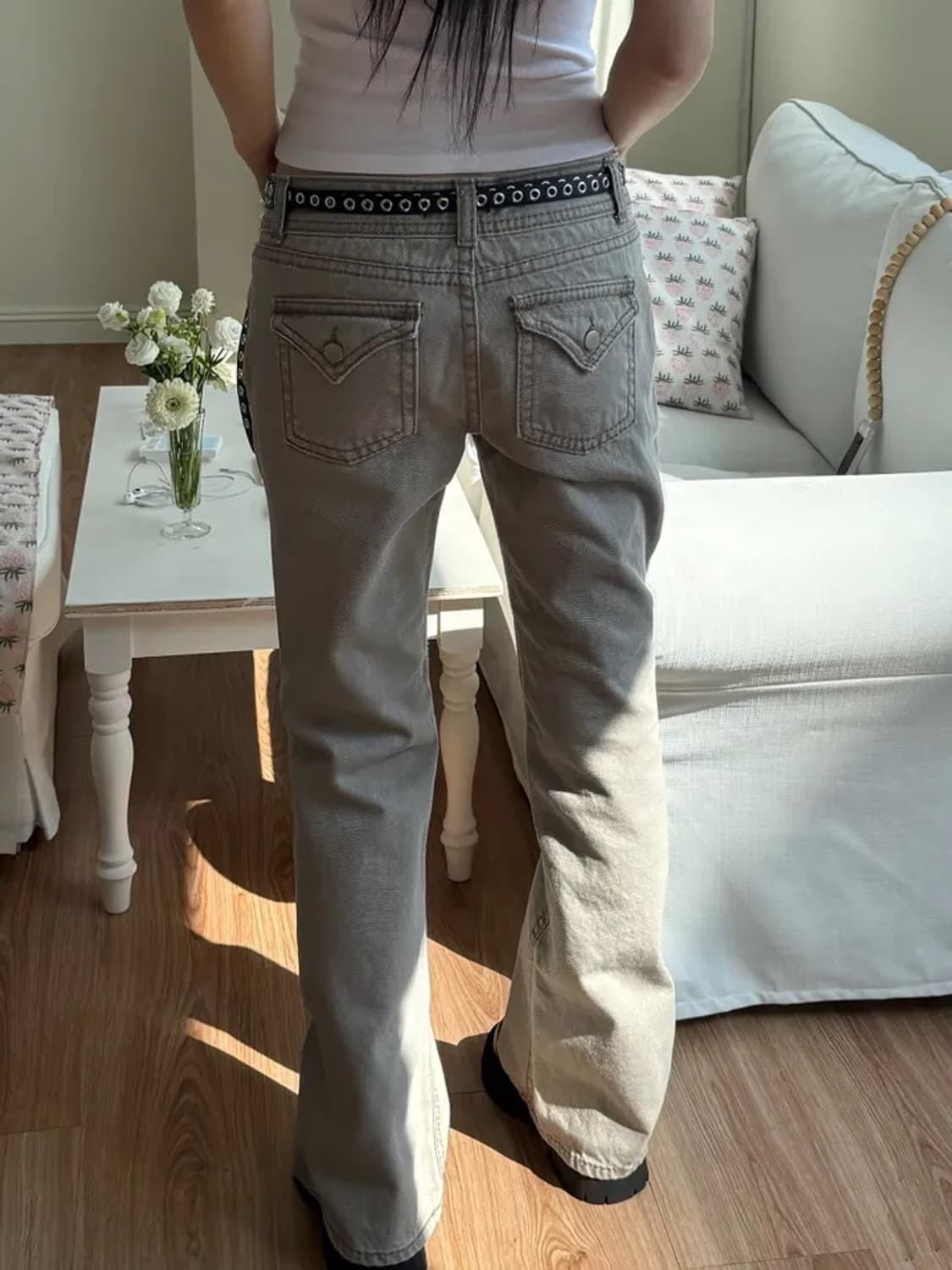 로우라이즈 팬츠 상품이미지1