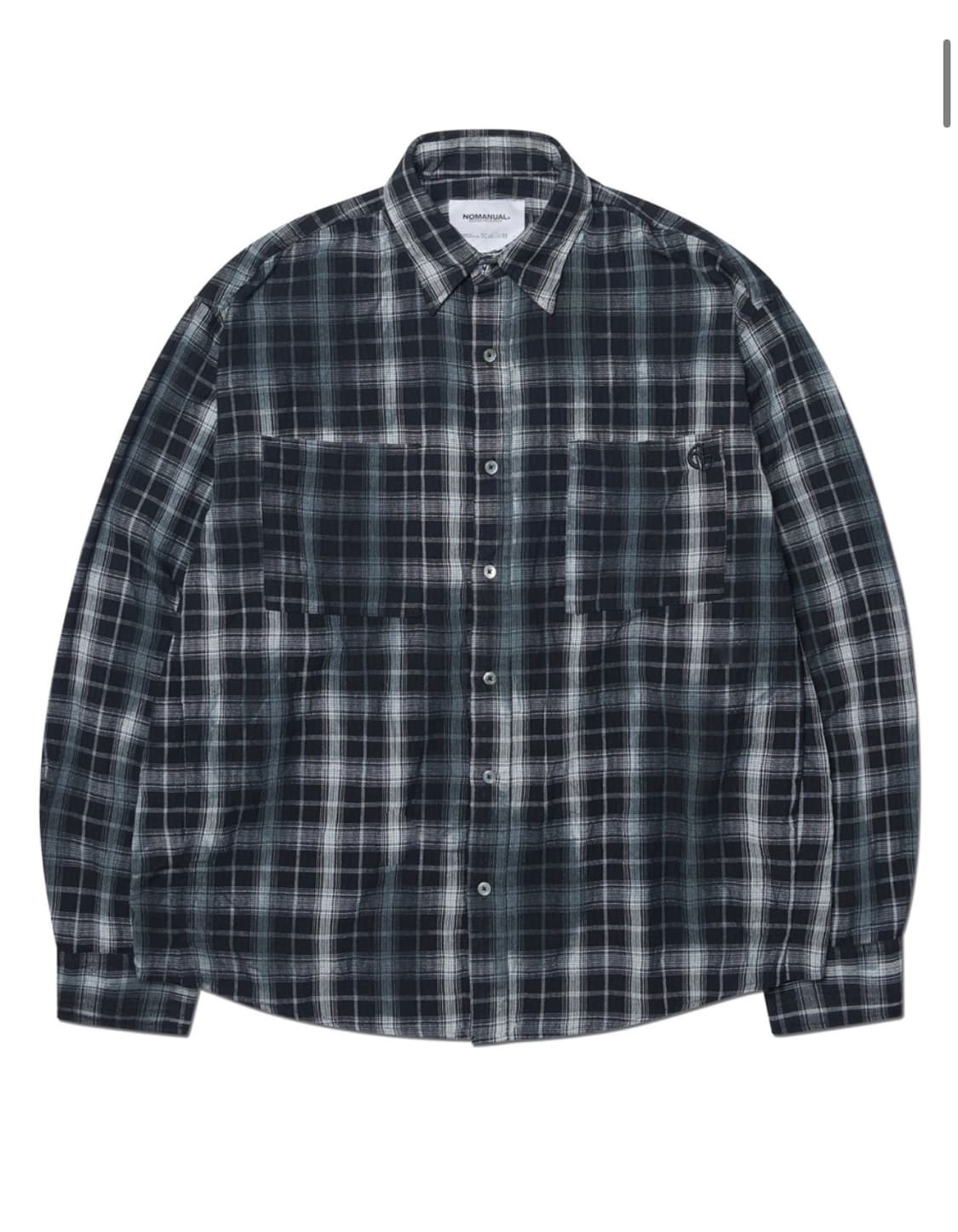 (새상품)(L) 노매뉴얼 O.D CHECK SHIRT 체크셔츠 판매 상품이미지4