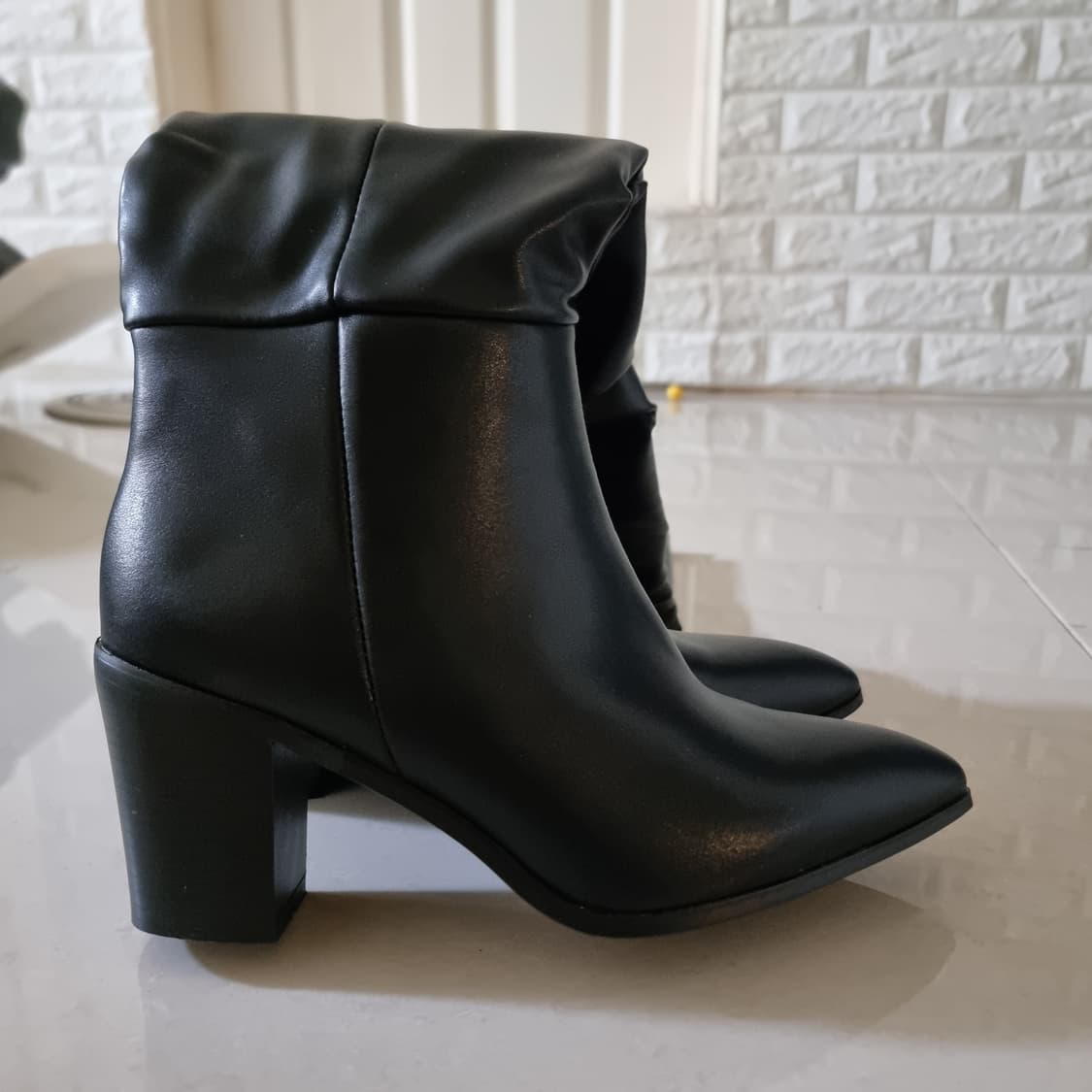 250)소가죽 싸이하이 롱부츠 상품이미지2