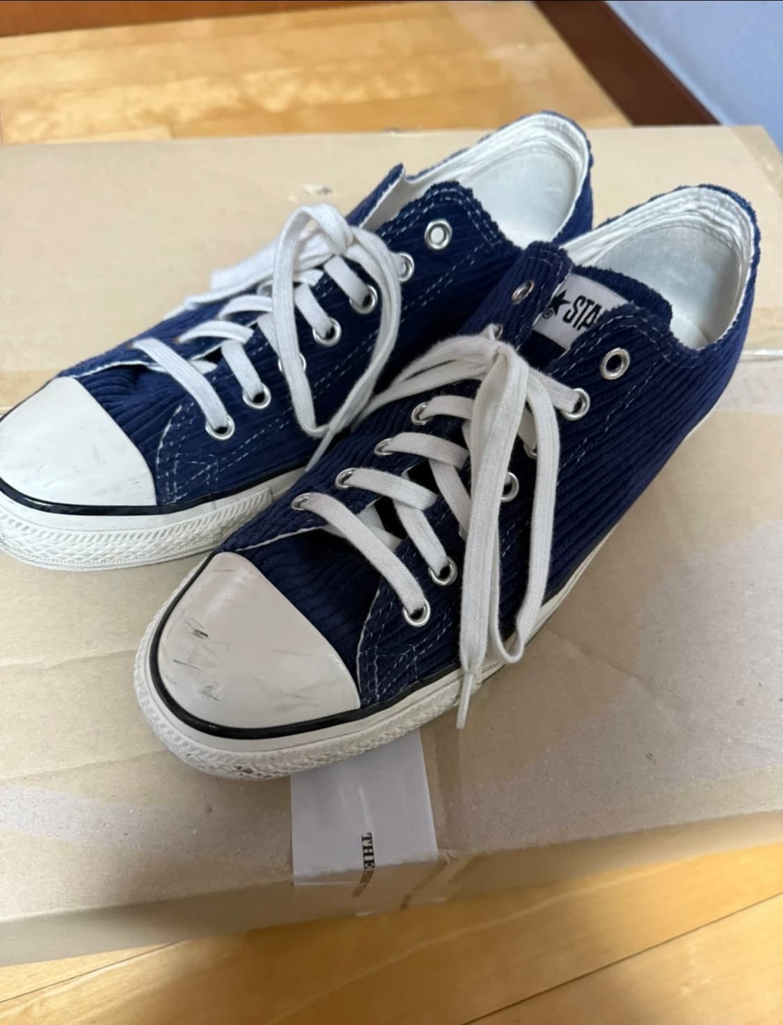 컨버스재팬 올스타 코듀로이 네이비 280 상품이미지2