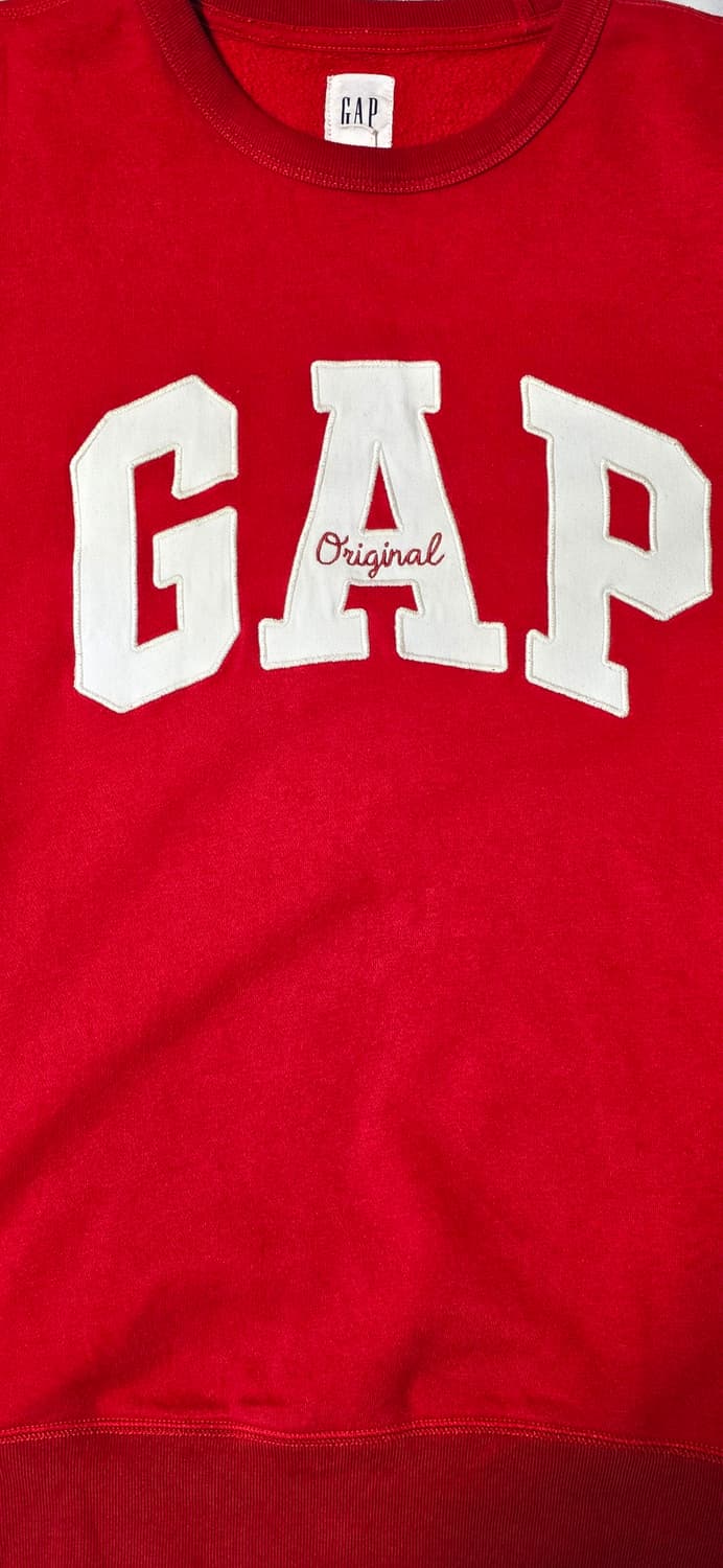 GAP 갭 빨간색 맨투맨 M 상품이미지5