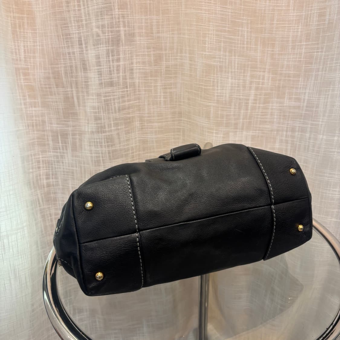 정품 토즈 스티치 레더 토트백     상품이미지7