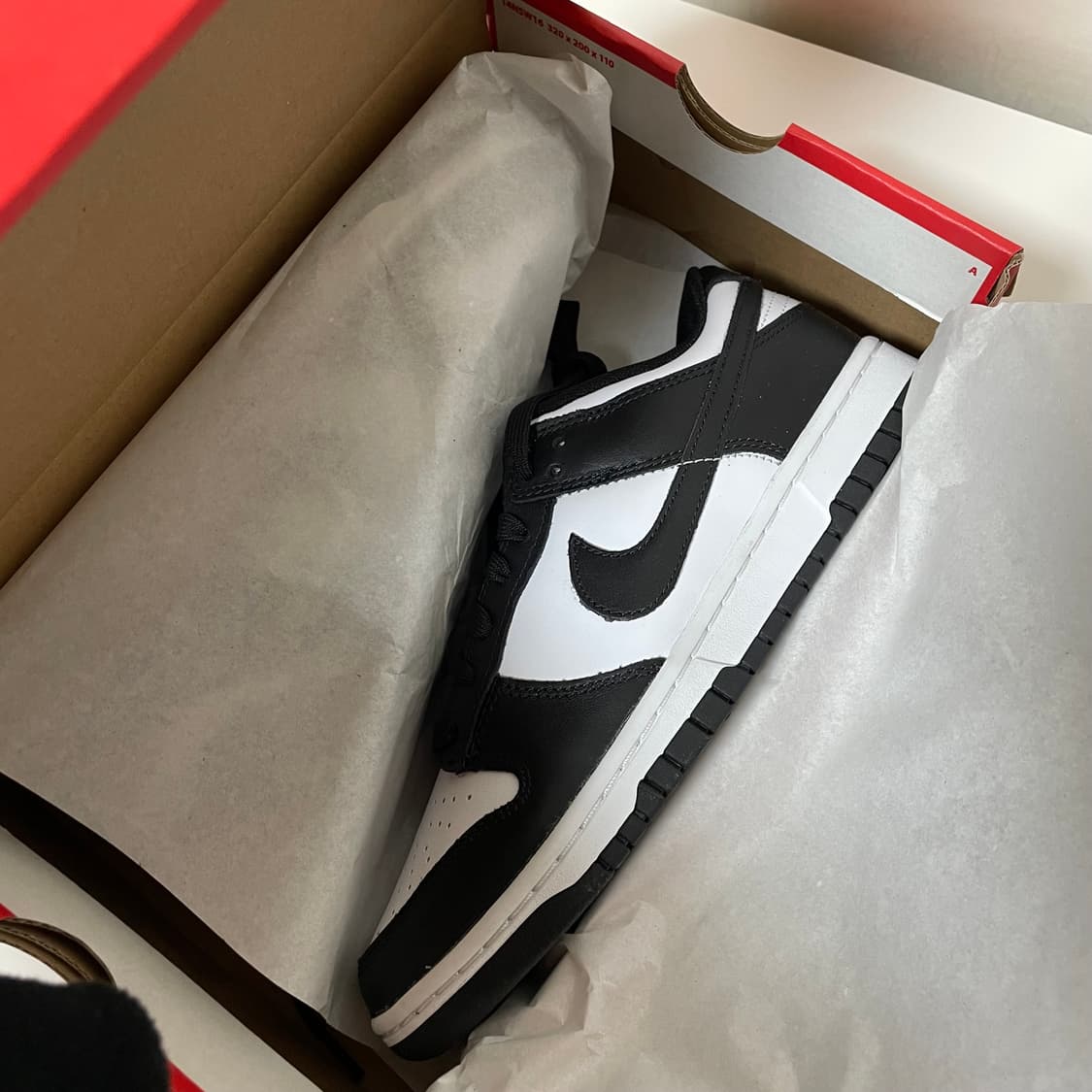 (260)나이키 덩크 로우 범고래 새상품 상품이미지3