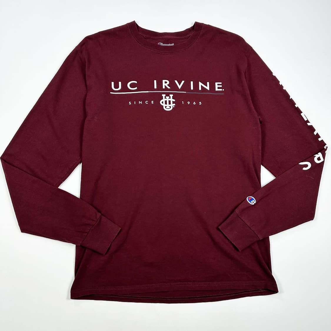 챔피온 US어바인 버건디 롱슬리브 맨투맨 (M) 상품이미지2