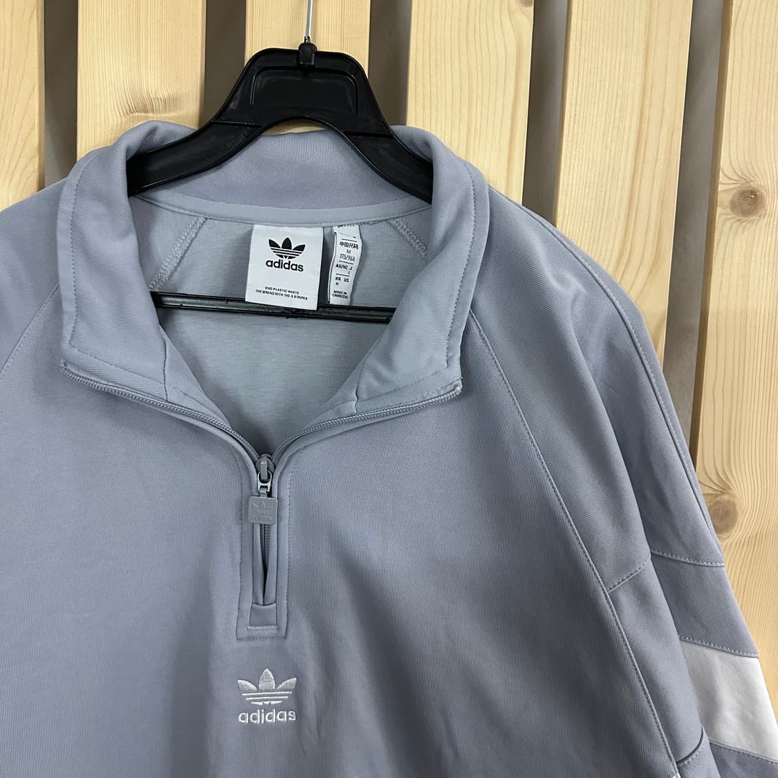 (L) 아디다스 반집업 맨투맨 상품이미지3