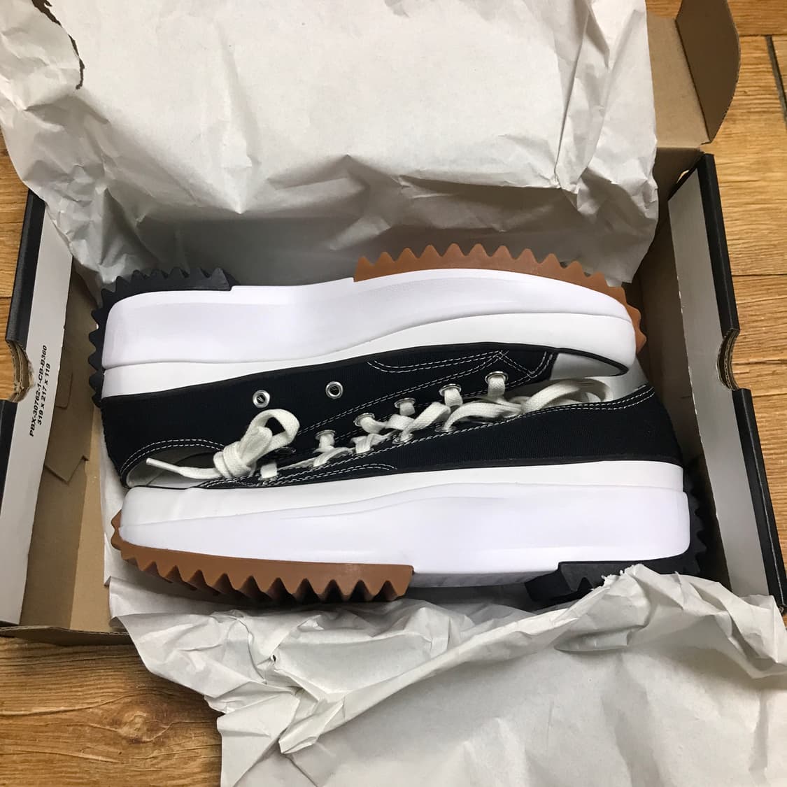 런스타 하이크 로우 블랙 260 새상품 팝니다 상품이미지1