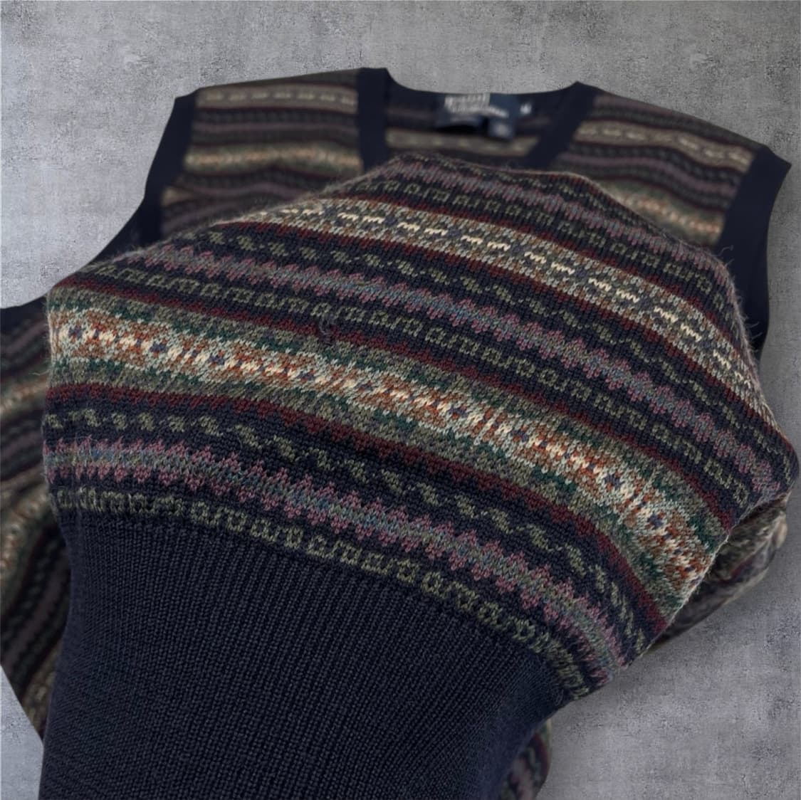 폴로 랄프로렌 페어아일 스웨터 베스트 조끼 M(100) 상품이미지4