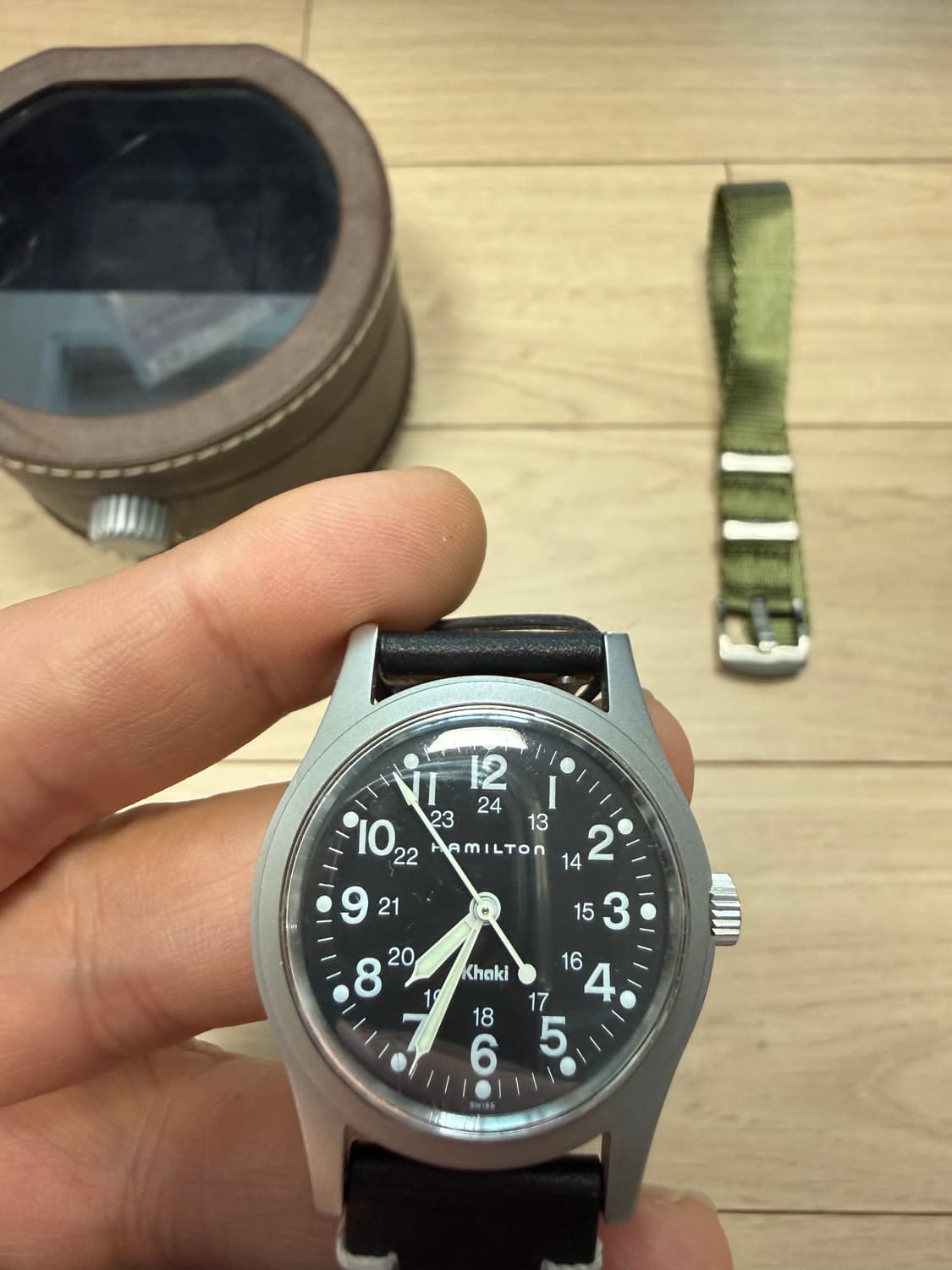 해밀턴 카키필드 9415a  상품이미지5