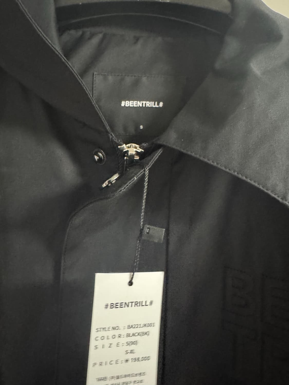 BEENTRILL 블랙 자켓 상품이미지5