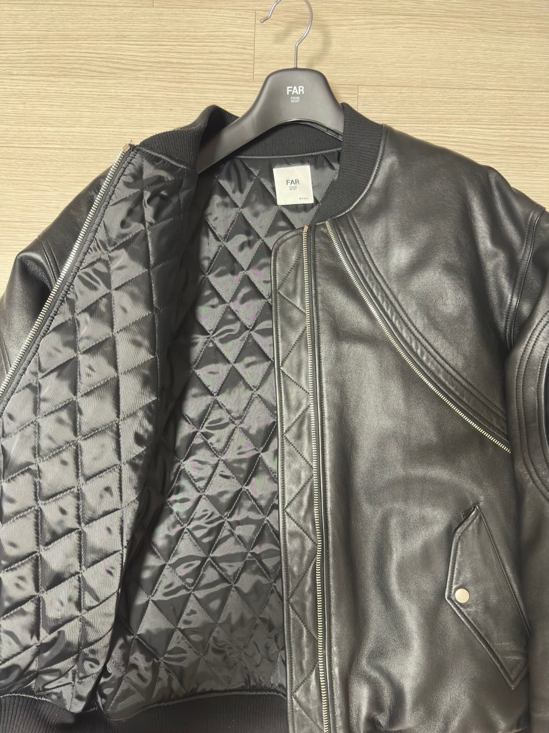 파아카이브 레더 봄버 상품이미지4