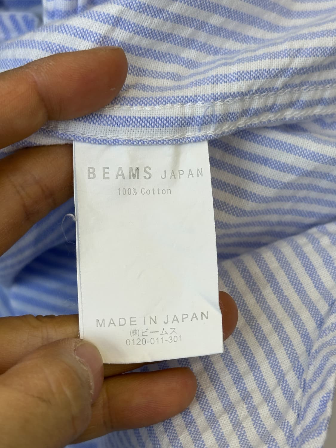 빔즈 야부사메 옥스포드 셔츠 상품이미지7