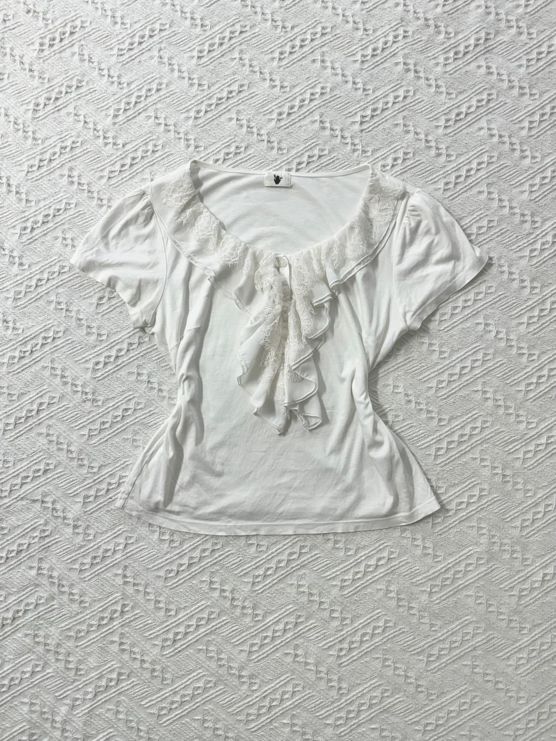 레이스 트리밍 걸리시 레이어드 3pcs SET 상품이미지5