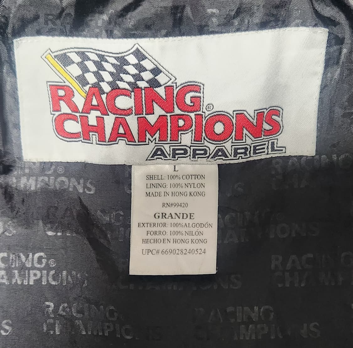 오리지널 나스카 포드 블루 레이싱 자켓 L 상품이미지3