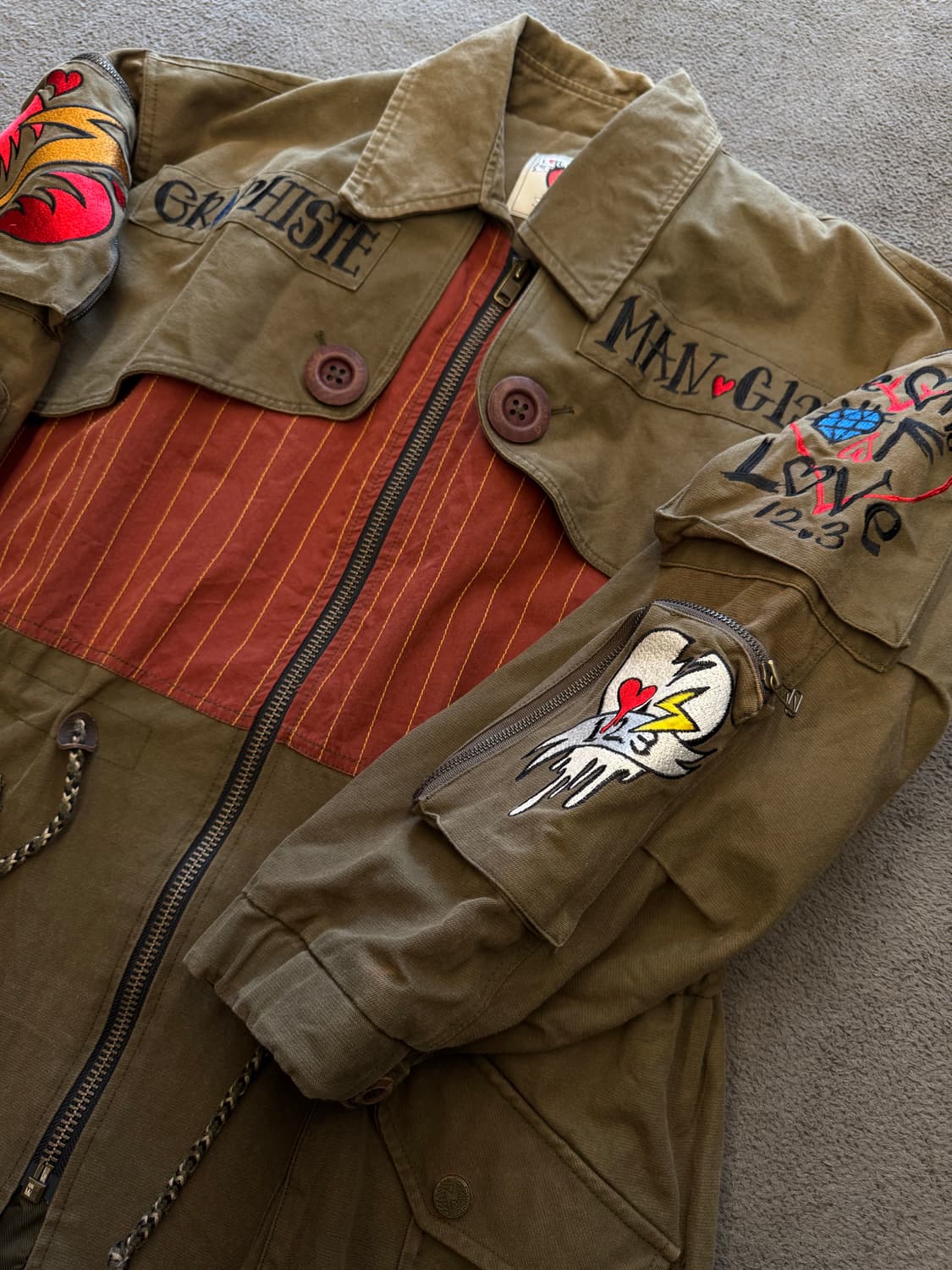 만지 사파리 자켓 처분  상품이미지2