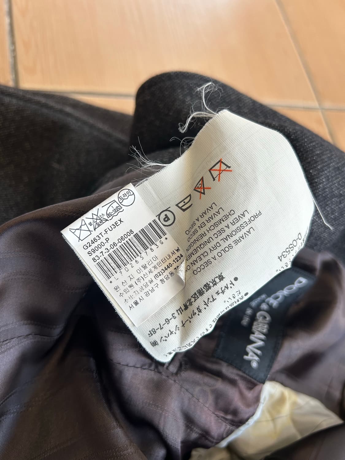 00‘s Dolce&gabbana double layer jacket 상품이미지10