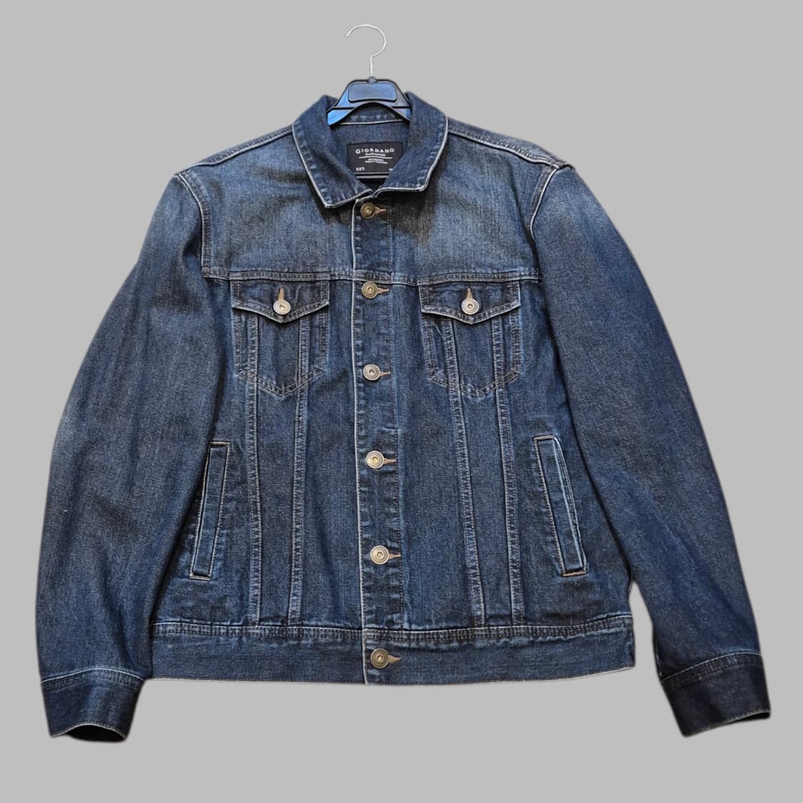 XL(착샷잇음) 워싱진청 데님자켓  상품이미지1