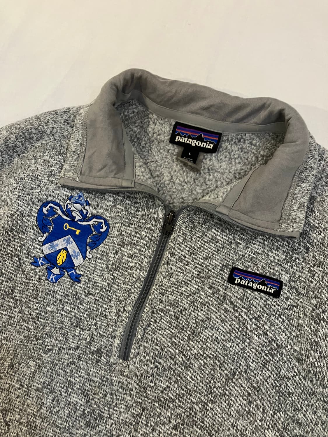 파타고니아 신칠라 하프집업 베터 플리스 그레이 상품이미지2