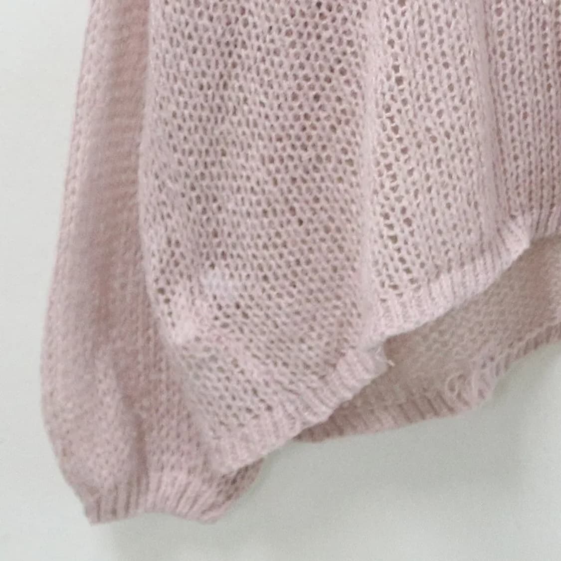 AUNT MARIE'S 딸기우유 히메갸루 브이넥 니트 61846 상품이미지7