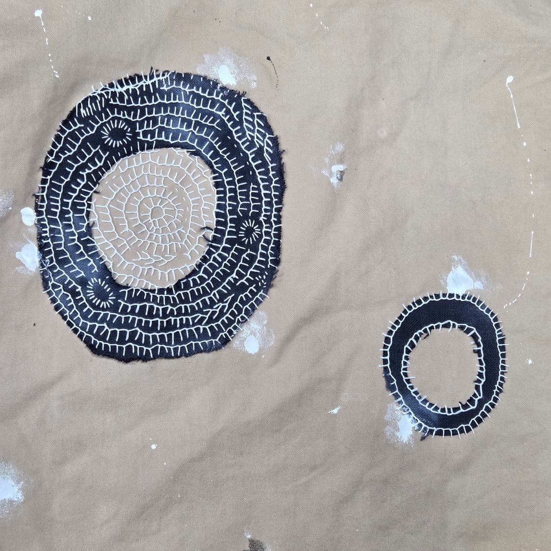 S.O/패치워크, 자수 커스텀 셔츠 상품이미지10