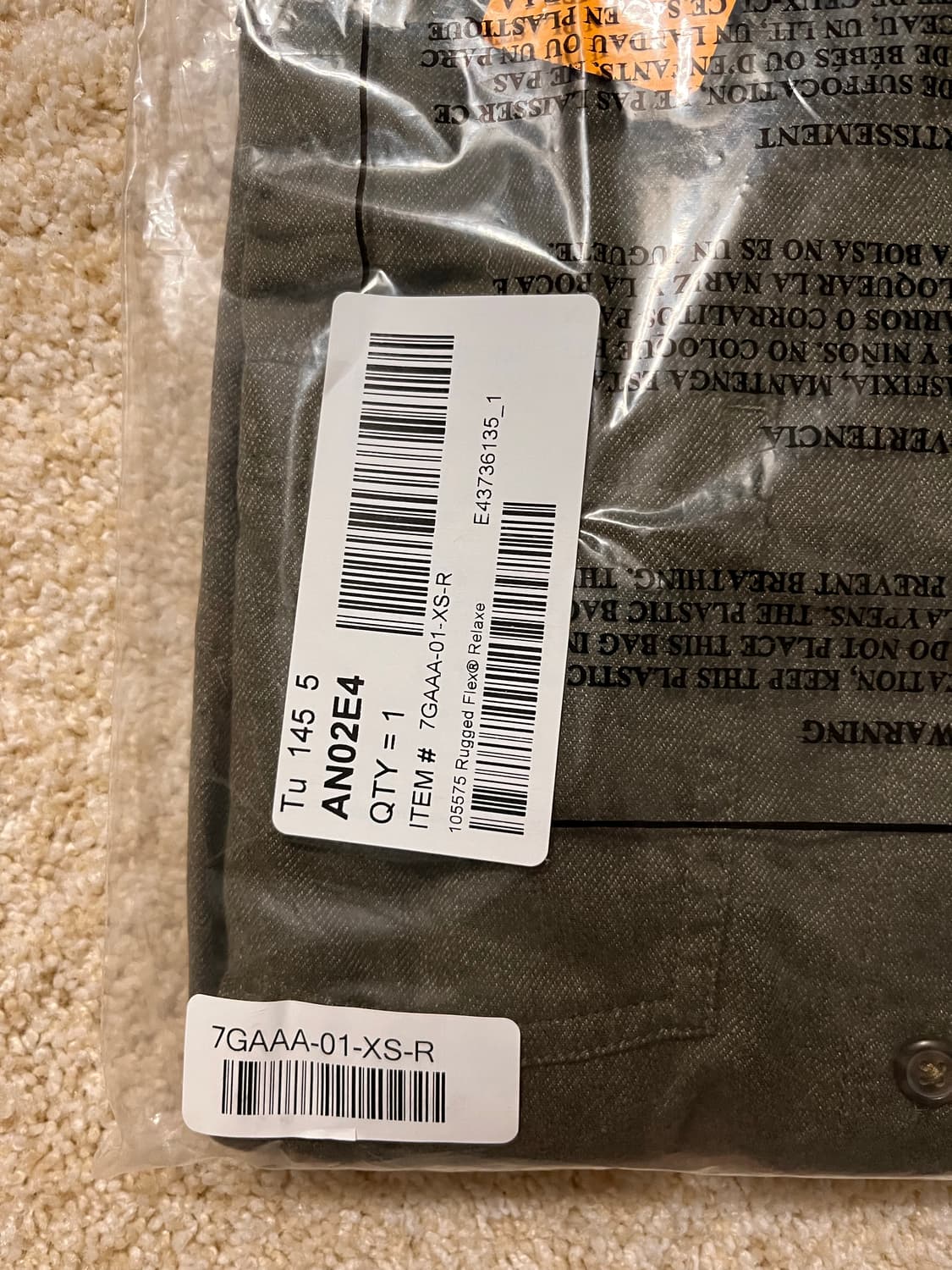 [신품/정품] 칼하트 여성용 미드웨이트 플래널 롱슬리브 튜닉 - 올리브 상품이미지5