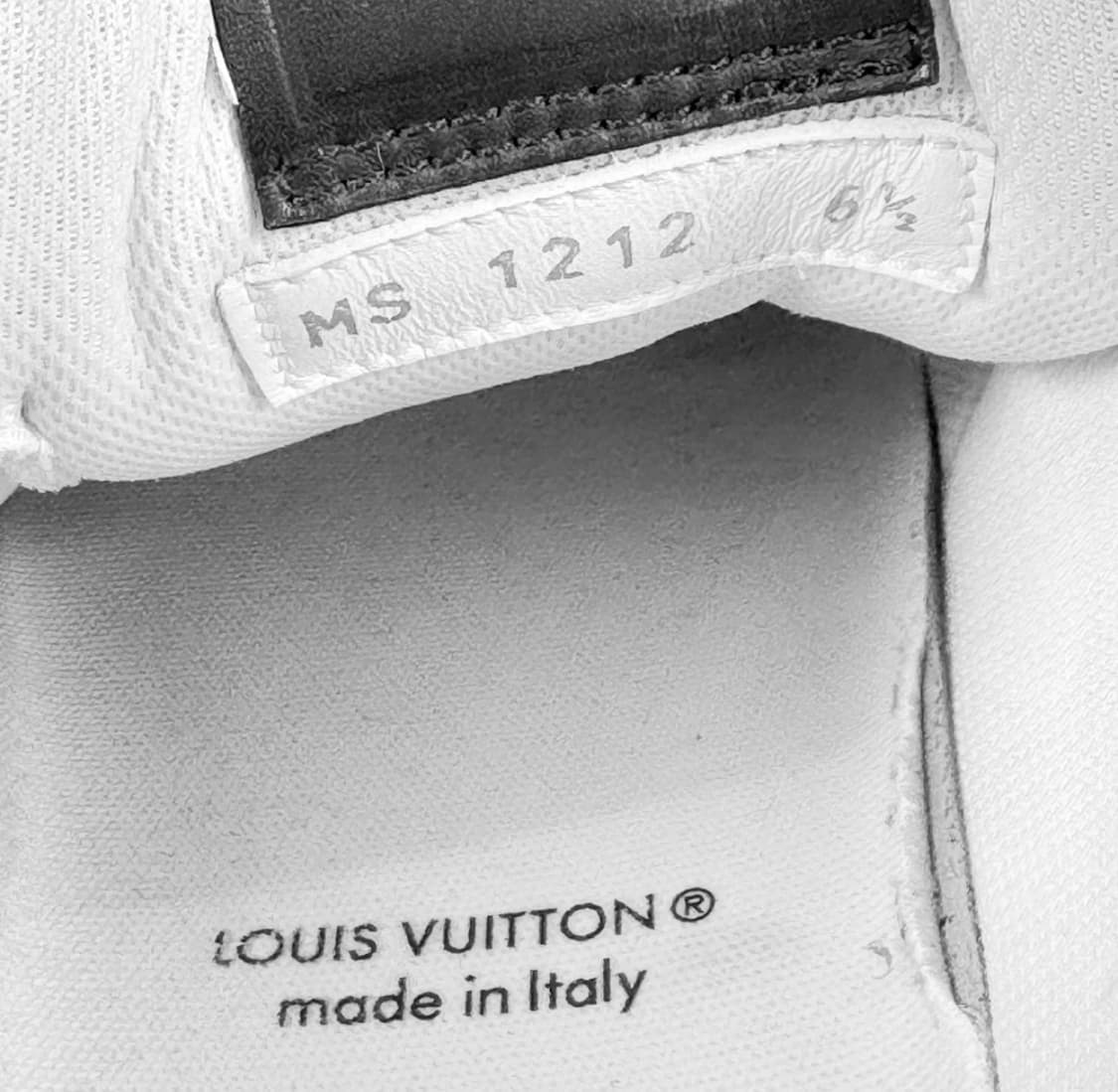 [6.5] 루이비통 LV 모노그램 트레이너 스니커즈 블랙 1AC2A3 상품이미지10