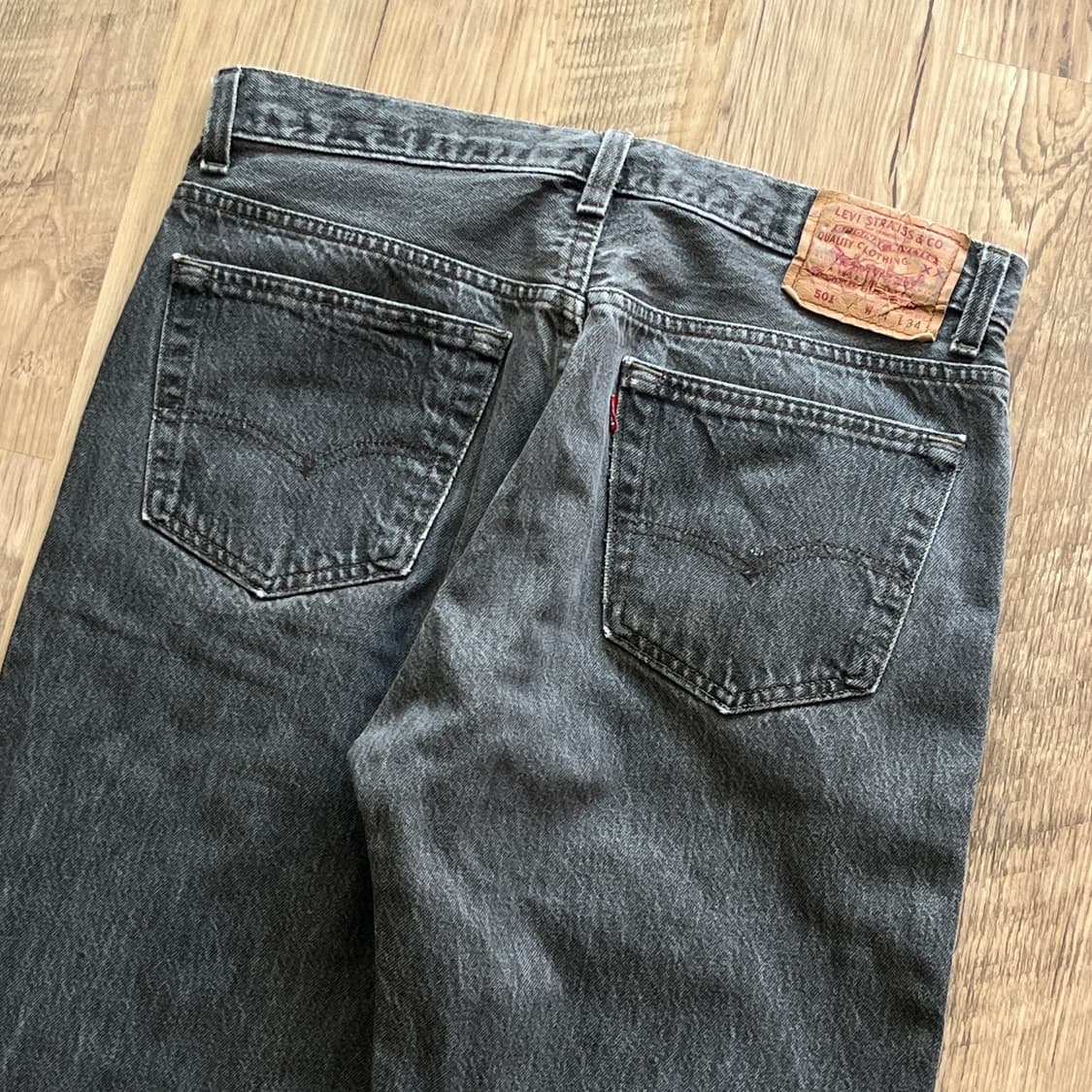 90s USA 리바이스501 원블랙 [32] 상품이미지4