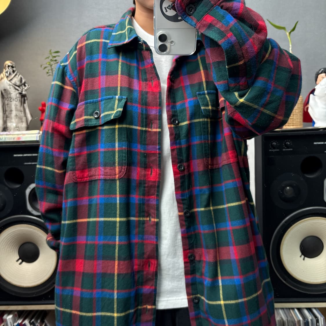 엘엘빈 헤비체크셔츠 상품이미지1