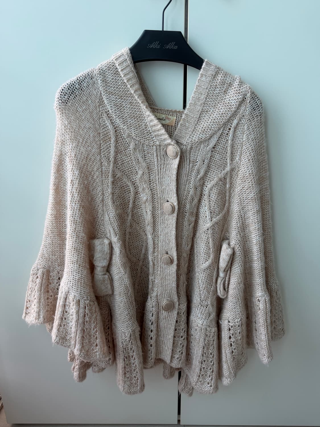 리즈리사LIZ LISA 리즈멜로LIZ MELO 리본케이프 상품이미지1