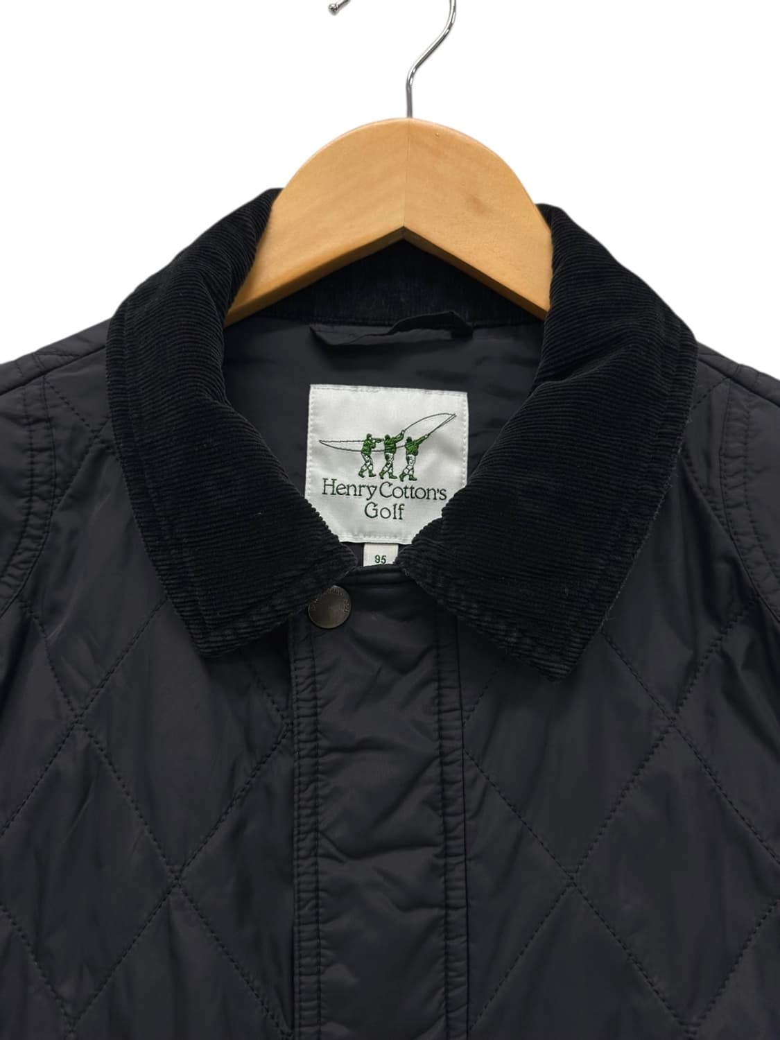 헨리코튼 퀄팅자켓 블랙 (M)  상품이미지3