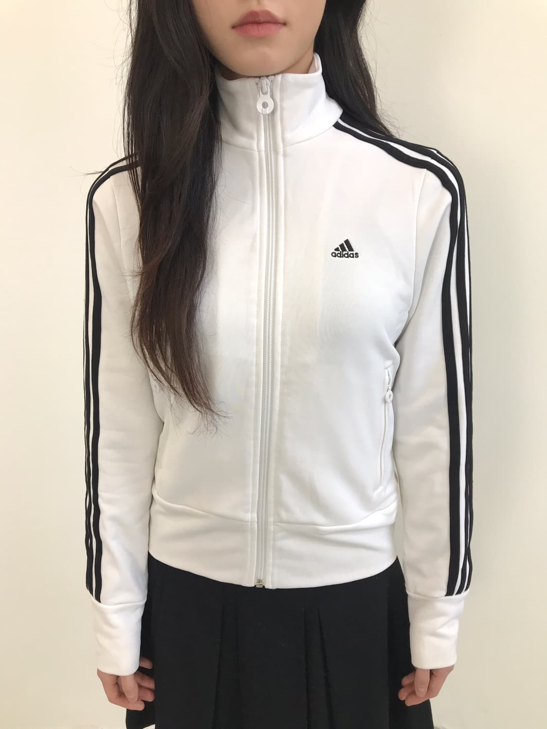Adidas White & Black Track Top Jacket 상품이미지2