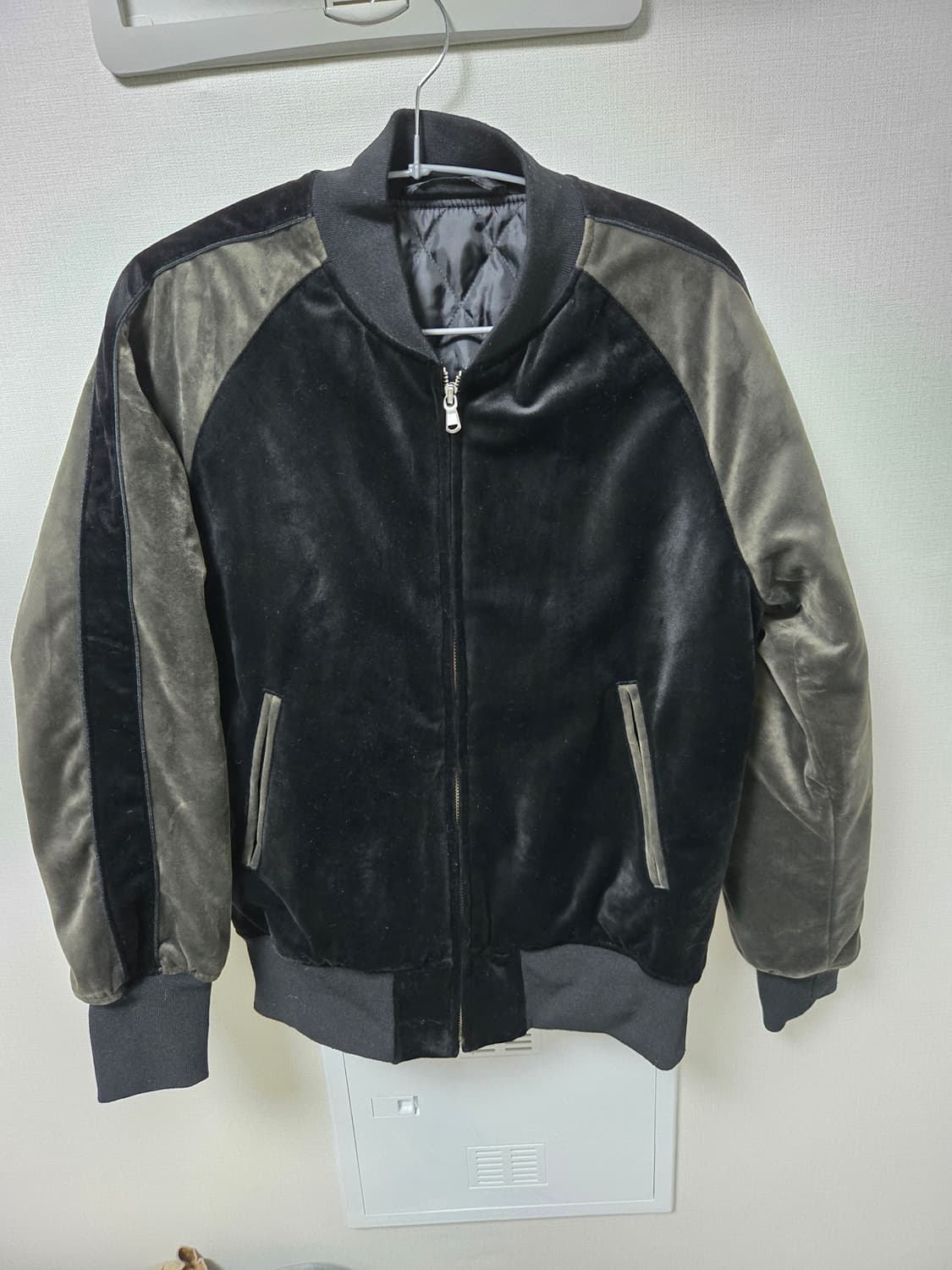 벨벳봄버패딩자켓 상품이미지1