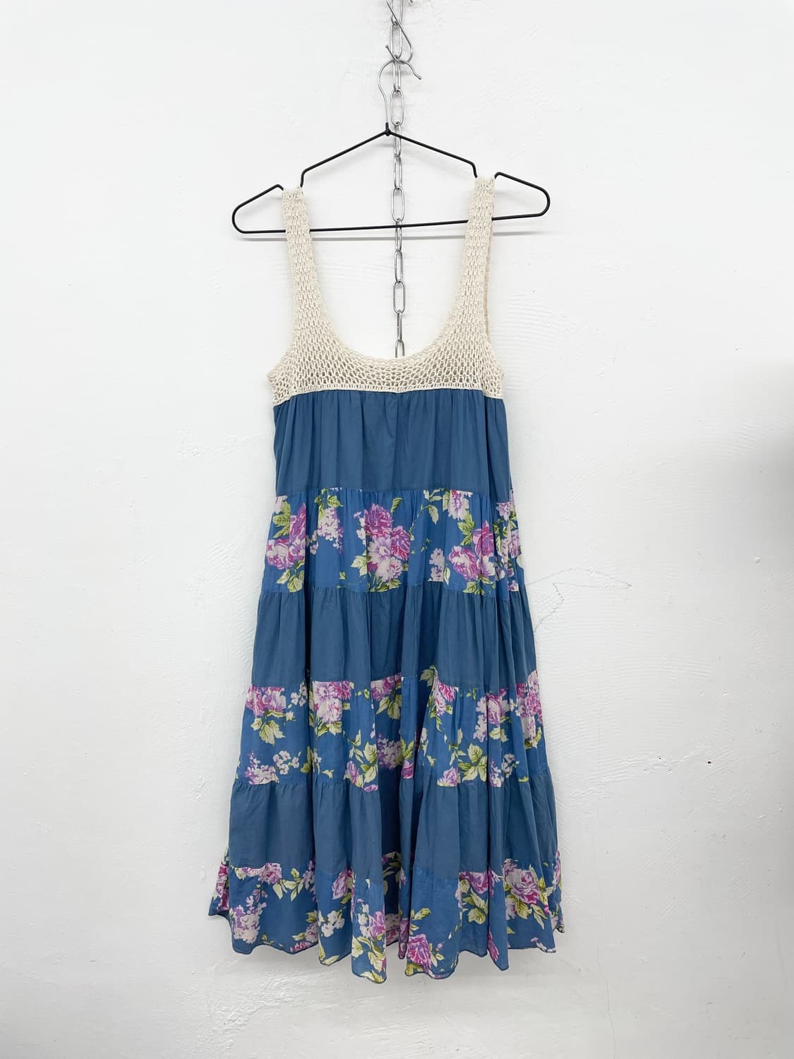 하구미 모리 크로셰 캉캉 롱 원피스 상품이미지6