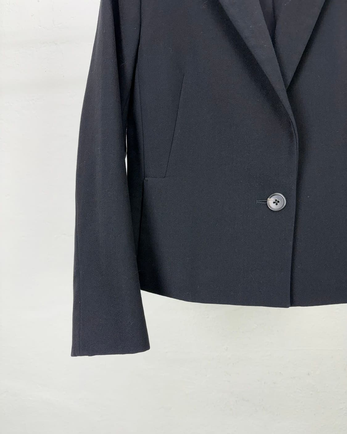 질샌더 블랙 먼스 테일러드 슬릿 1b 블레이저 자켓 상품이미지4