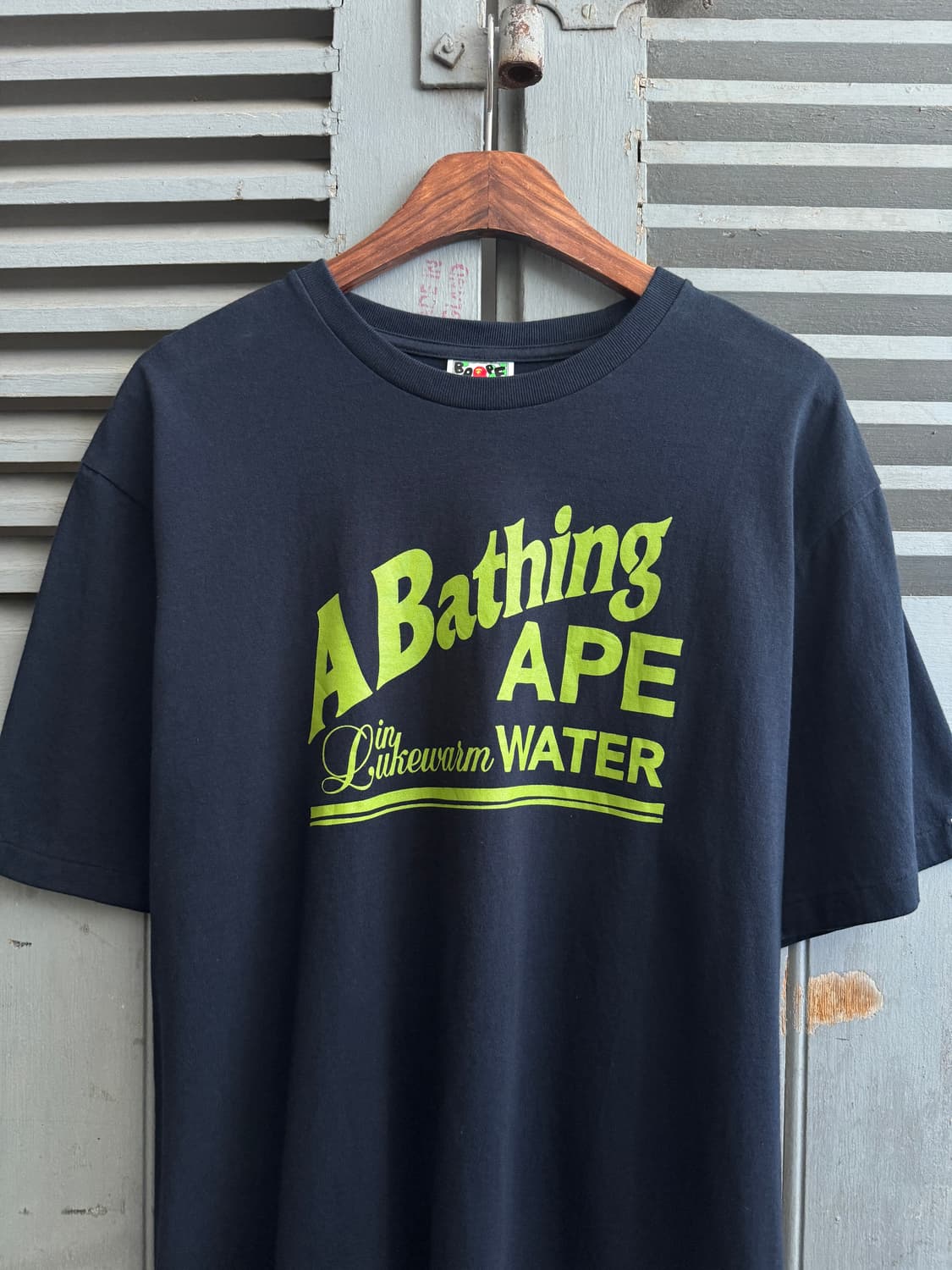 [XL]A BATHING APE 베이프 BUSY WORKS 프린팅 티셔츠 상품이미지2