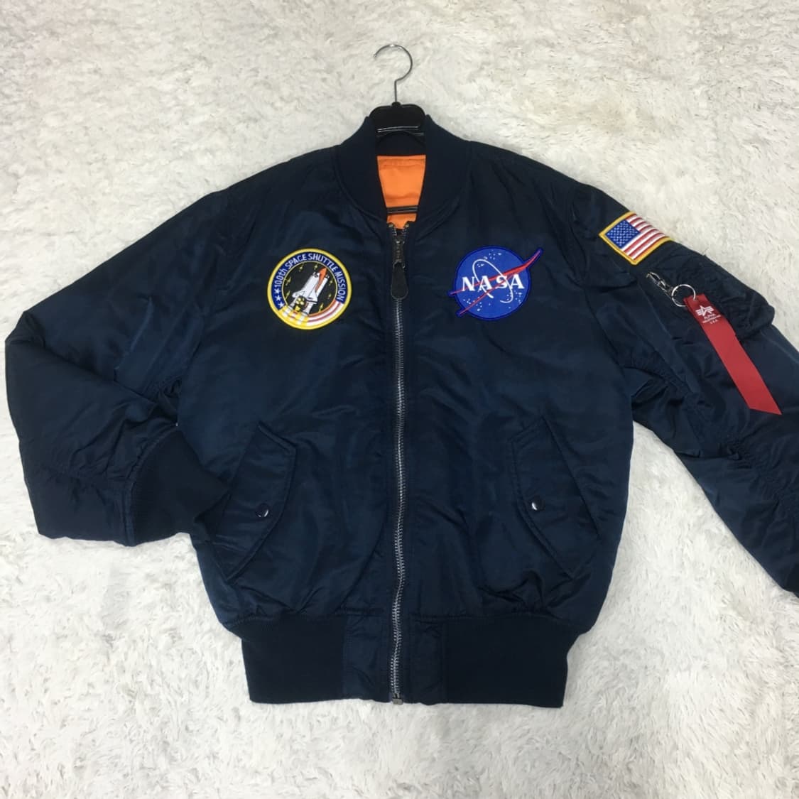 알파인더스트리트 나사 MA-1 항공점퍼 DD06 상품이미지1