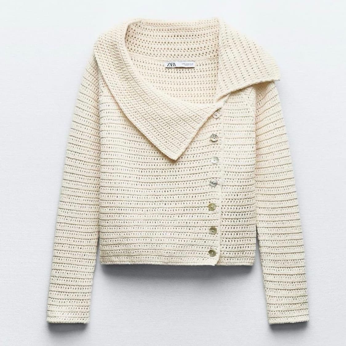 자라 크로쉐 니트 상품이미지1