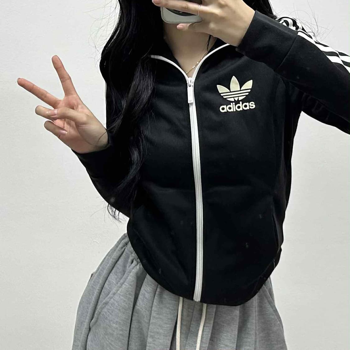 아디다스 블랙 빅유로파 오해원 트랙탑 희귀져지(85) 상품이미지1