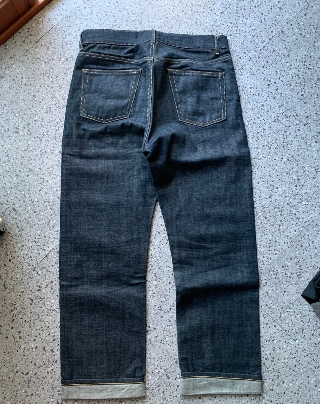 유니폼브릿지 셀비지 데님팬츠 L 상품이미지5