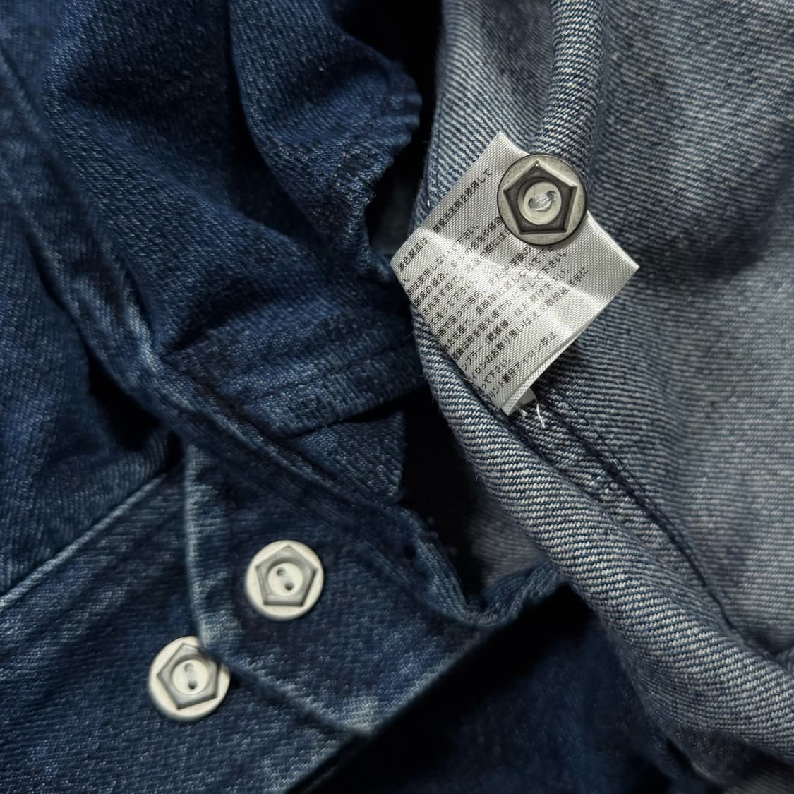 Vanson Leathers 밴슨 레더 카모 패턴 이글 자수 데님 자켓 상품이미지6