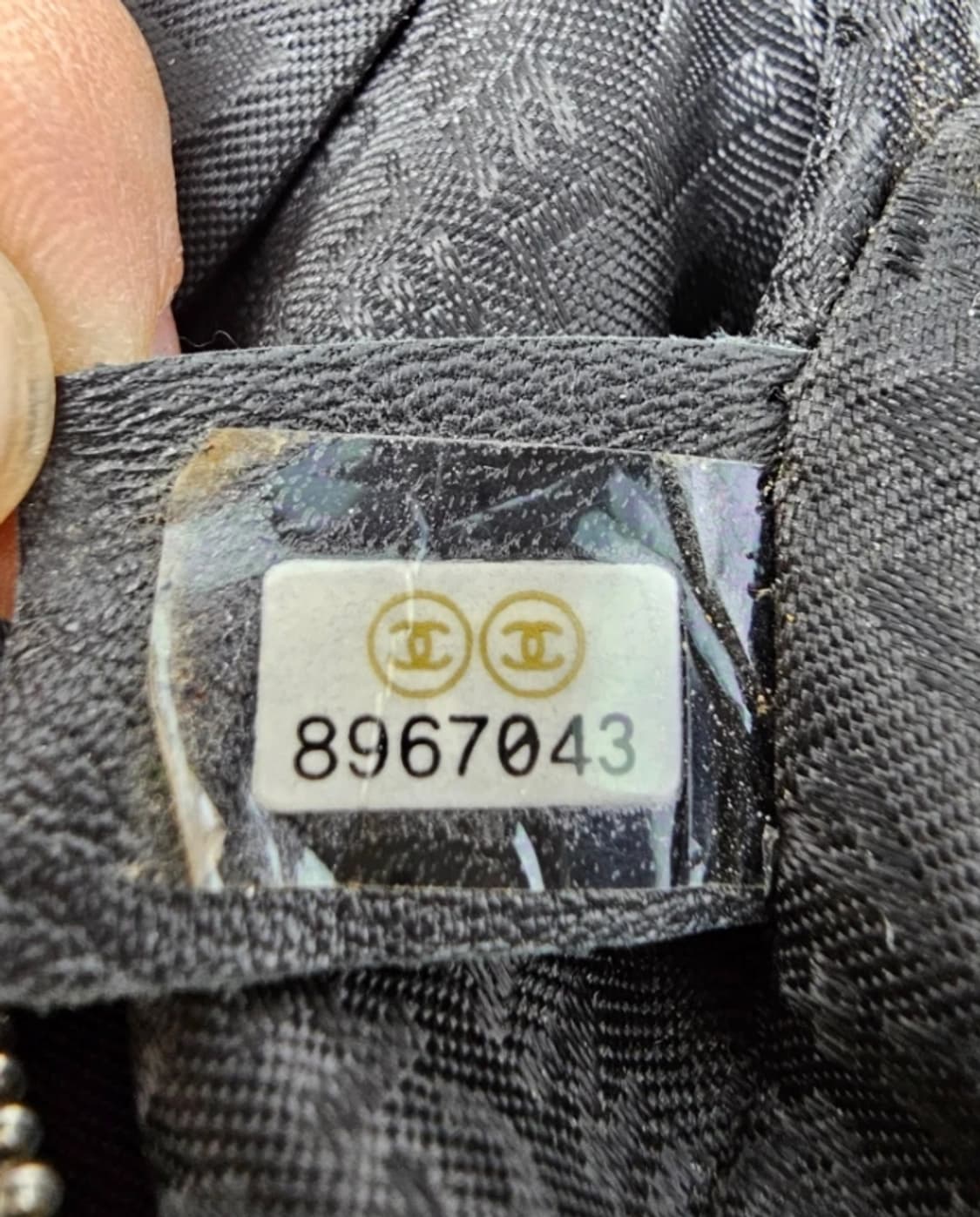 정품 샤넬 캐비어 정방 볼링 토트백 상품이미지10