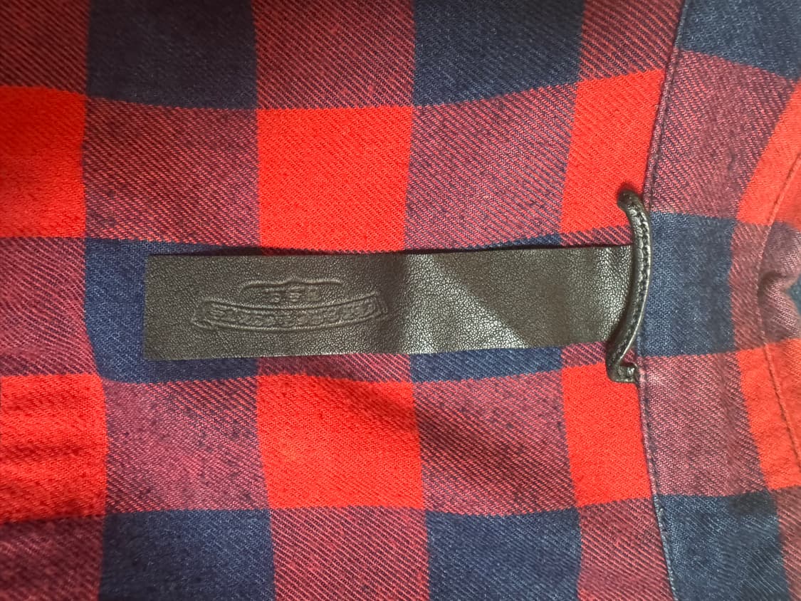 크롬하츠 레더패치 셔츠 XL 상품이미지3