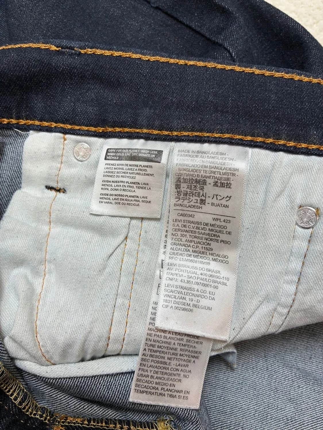 리바이스 00s 502 스트레이트 데님 팬츠 PN6632    상품이미지9