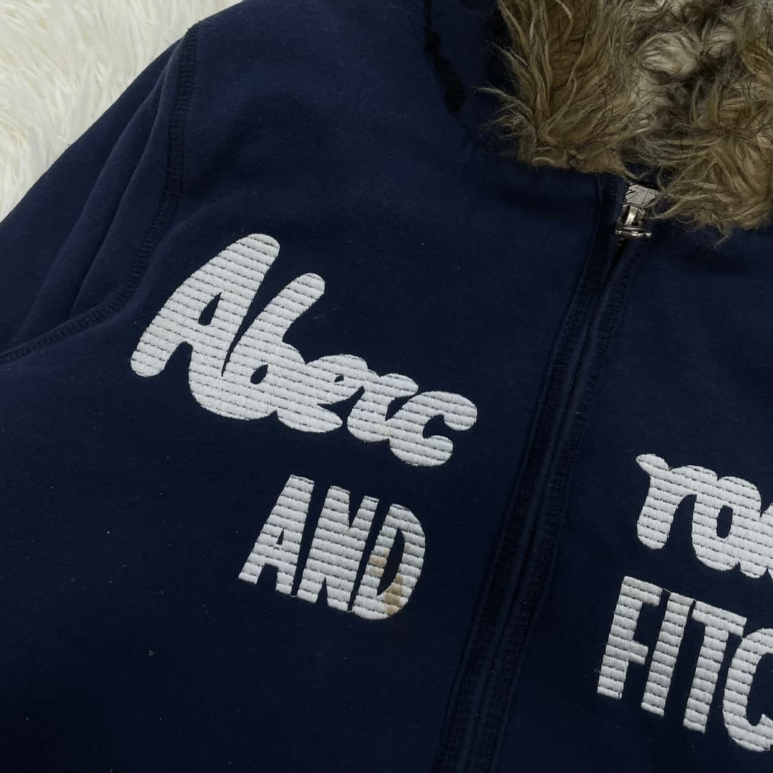 아베크롬비 울프죠 후드집업 네이비 상품이미지6