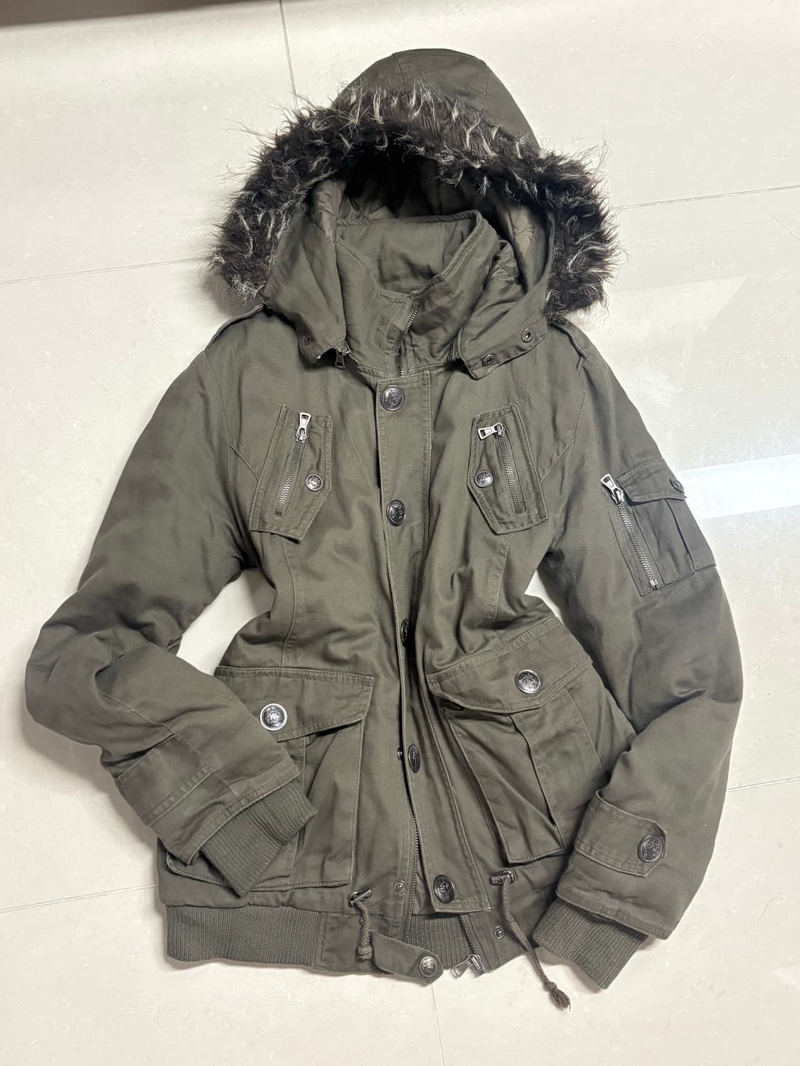 shop502 큐빈티지 야상점퍼 팝니당 상품이미지4