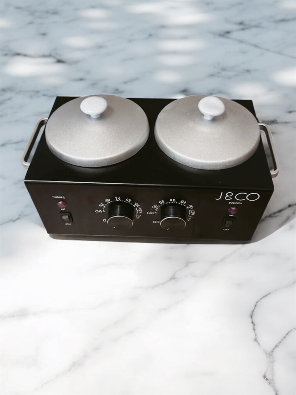 J&CO 2구 왁스 워머기 2구 상품이미지2