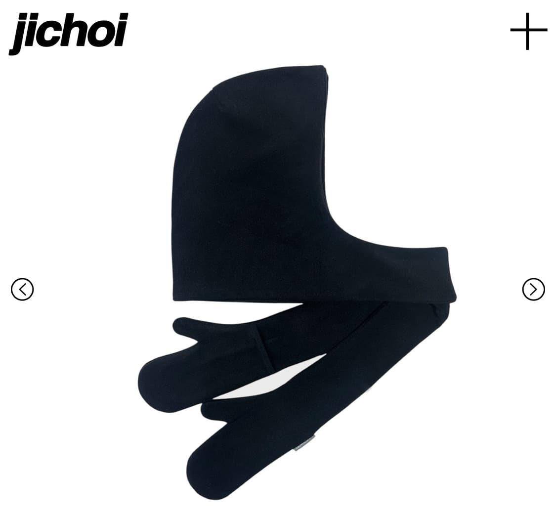 24-006 FLEECE HOODED GLOVE SCARF 지초이 상품이미지1
